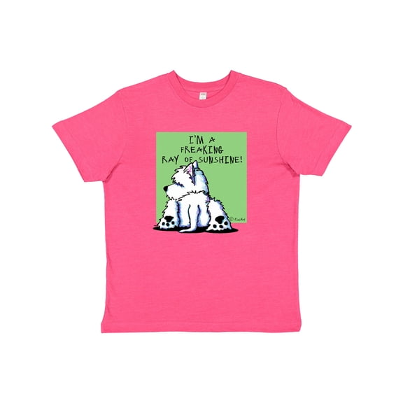 Inktastic Cool Belly Westie Youth T-Shirt