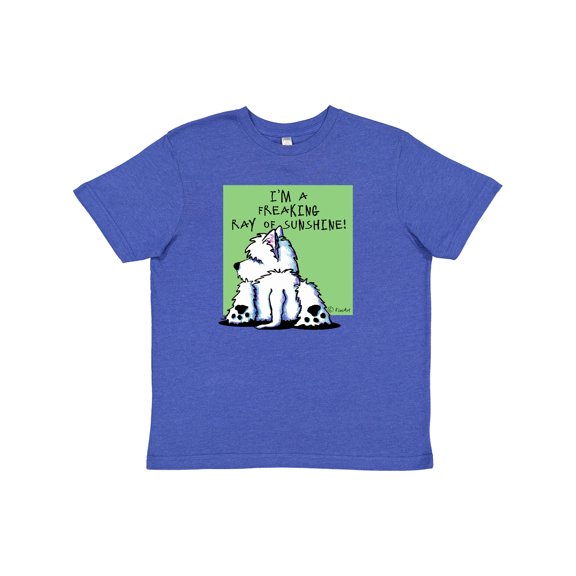 Inktastic Cool Belly Westie Youth T-Shirt