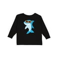 thumbnail image 1 of Inktastic Cool Shark, Shark Wearing Sunglasses, Cute Shark Boys or Girls Long Sleeve Toddler T-Shirt, 1 of 5
