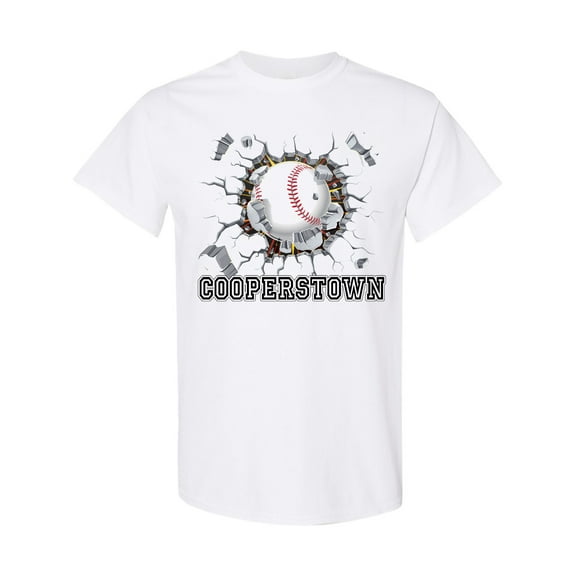 Inktastic Cooperstown Baseball Breakthrough T-Shirt