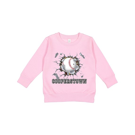Inktastic Cooperstown Baseball Breakthrough Toddler Sweatshirt