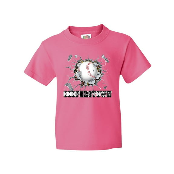 Inktastic Cooperstown Baseball Breakthrough Youth T-Shirt