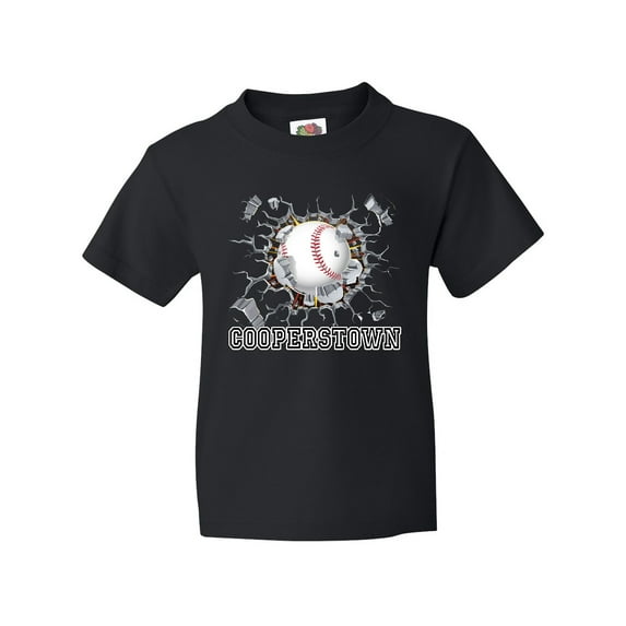 Inktastic Cooperstown Baseball Breakthrough Youth T-Shirt