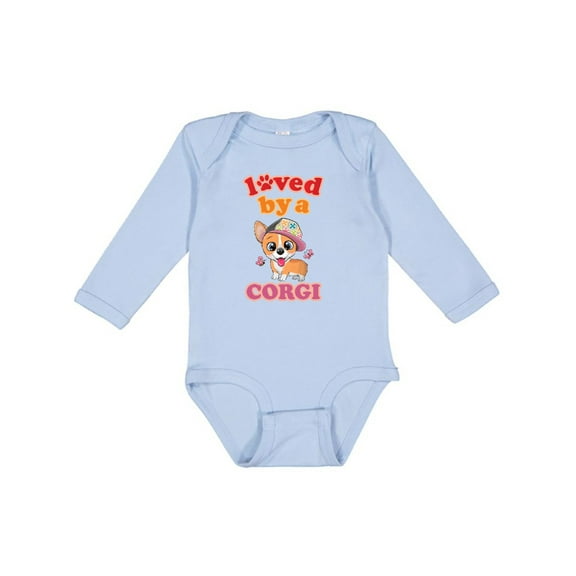Inktastic Corgi Dog Lover Gift Girls Long Sleeve Baby Bodysuit