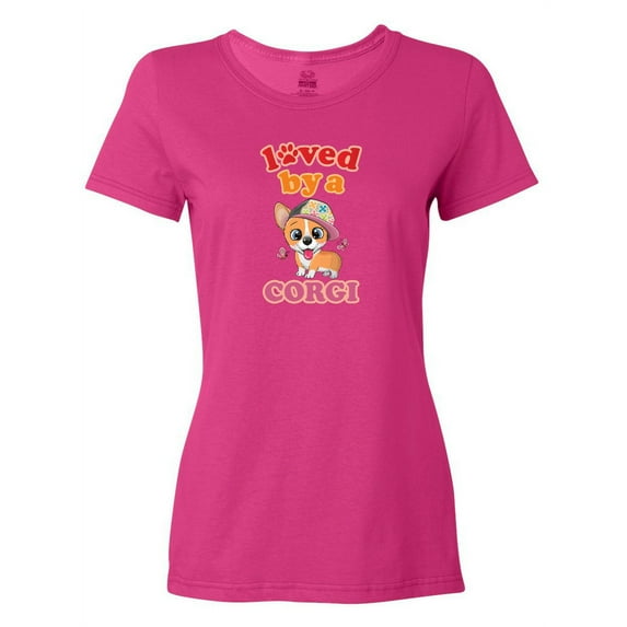 Inktastic Corgi Dog Lover Gift Women's T-Shirt