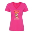 thumbnail image 1 of Inktastic Corgi Dog Lover Gift Women's V-Neck T-Shirt, 1 of 5