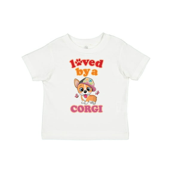 Inktastic Corgi Dog Lover Girls Toddler T-Shirt