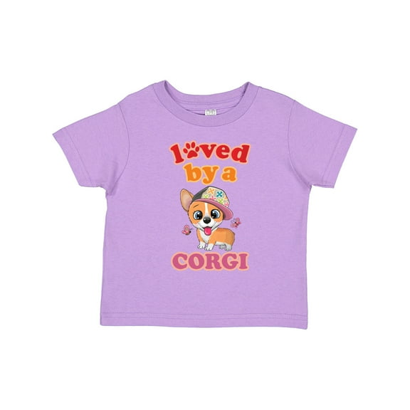 Inktastic Corgi Dog Lover Girls Toddler T-Shirt