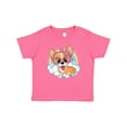 thumbnail image 1 of Inktastic Corgi Dog Lover Rainbow Girls Baby T-Shirt, 1 of 5