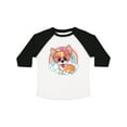thumbnail image 1 of Inktastic Corgi Dog Lover Rainbow Girls Toddler T-Shirt, 1 of 5