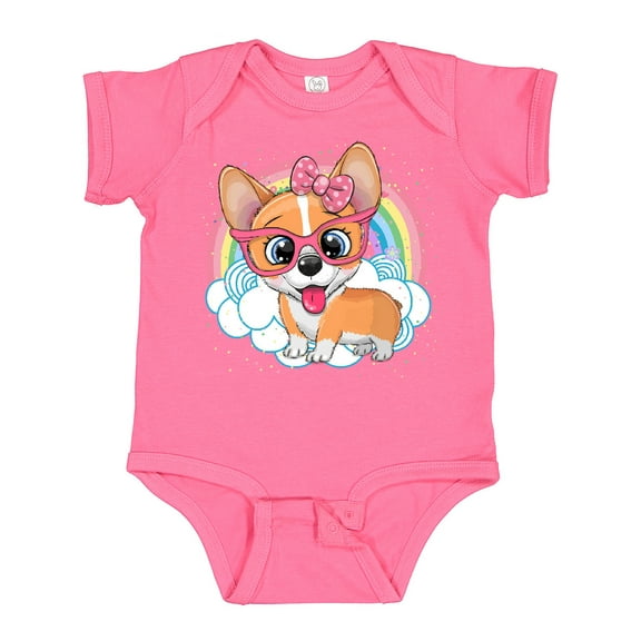 Inktastic Corgi Gifts Dog Lover Girls Baby Bodysuit