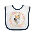 thumbnail image 1 of Inktastic Corgi Gifts for Dog Lovers Girls Baby Bib, 1 of 4