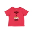 thumbnail image 1 of Inktastic Corgi Life is Rough Boys or Girls Baby T-Shirt, 1 of 5