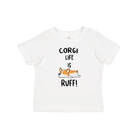 Inktastic Corgi Life is Rough Boys or Girls Baby T-Shirt