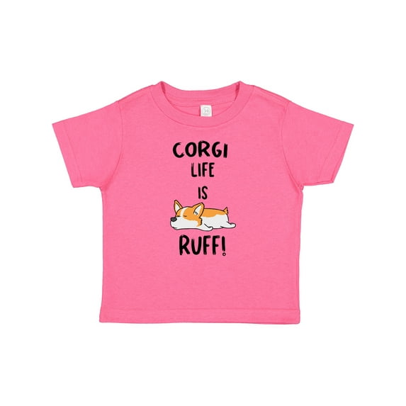 Inktastic Corgi Life is Rough Boys or Girls Baby T-Shirt