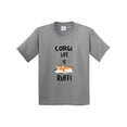 thumbnail image 1 of Inktastic Corgi Life is Rough Youth T-Shirt, 1 of 5