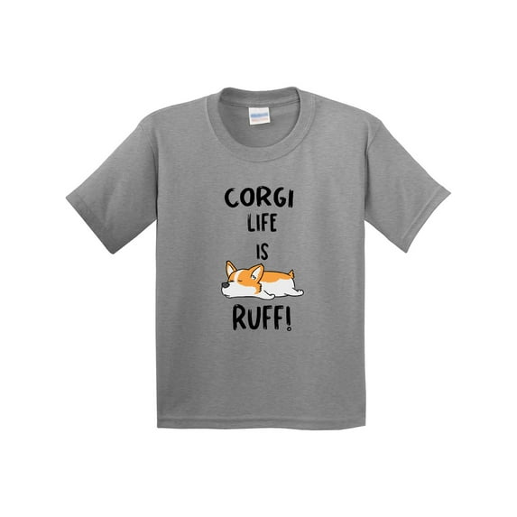 Inktastic Corgi Life is Rough Youth T-Shirt