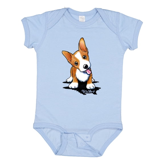Inktastic Corgi Puppy Boys or Girls Baby Bodysuit