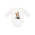thumbnail image 1 of Inktastic Corgi Puppy Boys or Girls Long Sleeve Baby Bodysuit, 1 of 5