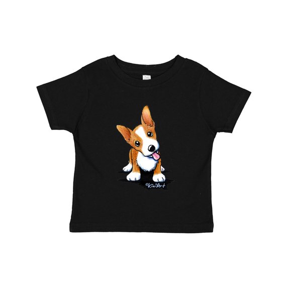 Inktastic Corgi Puppy Boys or Girls Toddler T-Shirt