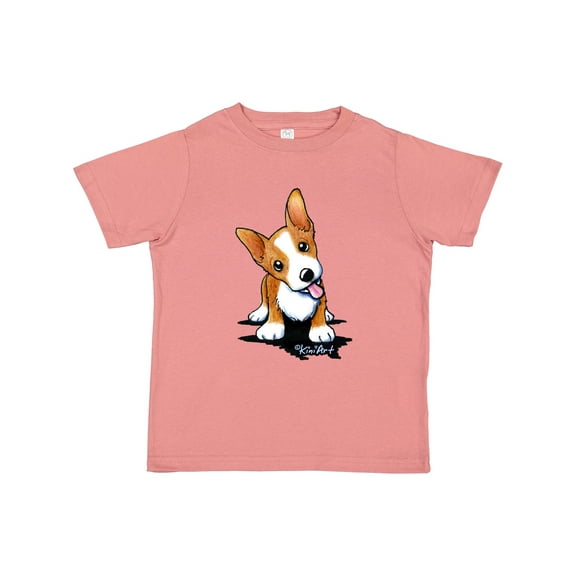 Inktastic Corgi Puppy Boys or Girls Toddler T-Shirt
