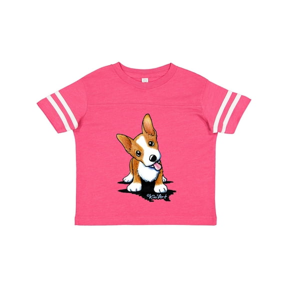 Inktastic Corgi Puppy Boys or Girls Toddler T-Shirt