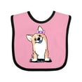thumbnail image 1 of Inktastic Corgi Puppy Girl Boys or Girls Baby Bib, 1 of 4