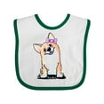 thumbnail image 1 of Inktastic Corgi Puppy Girl Boys or Girls Baby Bib, 1 of 4