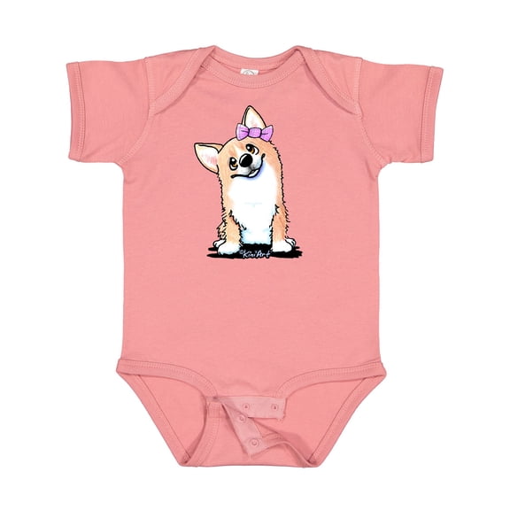 Inktastic Corgi Puppy Girl Boys or Girls Baby Bodysuit