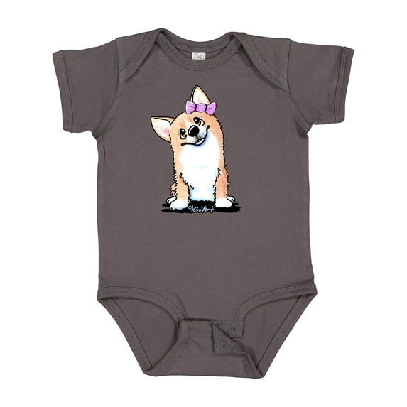 Inktastic Corgi Puppy Girl Boys or Girls Baby Bodysuit