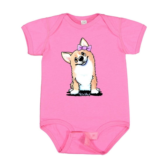 Inktastic Corgi Puppy Girl Boys or Girls Baby Bodysuit