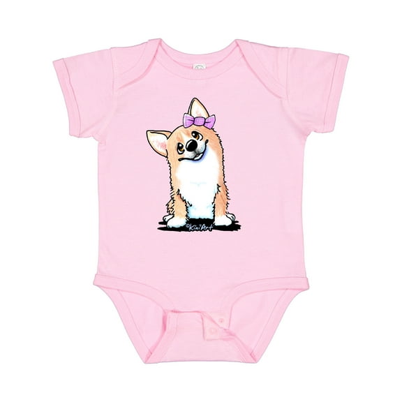 Inktastic Corgi Puppy Girl Boys or Girls Baby Bodysuit
