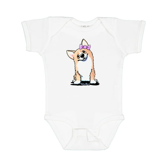 Inktastic Corgi Puppy Girl Boys or Girls Baby Bodysuit