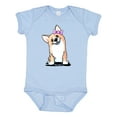 thumbnail image 1 of Inktastic Corgi Puppy Girl Boys or Girls Baby Bodysuit, 1 of 5