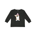 thumbnail image 1 of Inktastic Corgi Puppy Girl Boys or Girls Long Sleeve Toddler T-Shirt, 1 of 5