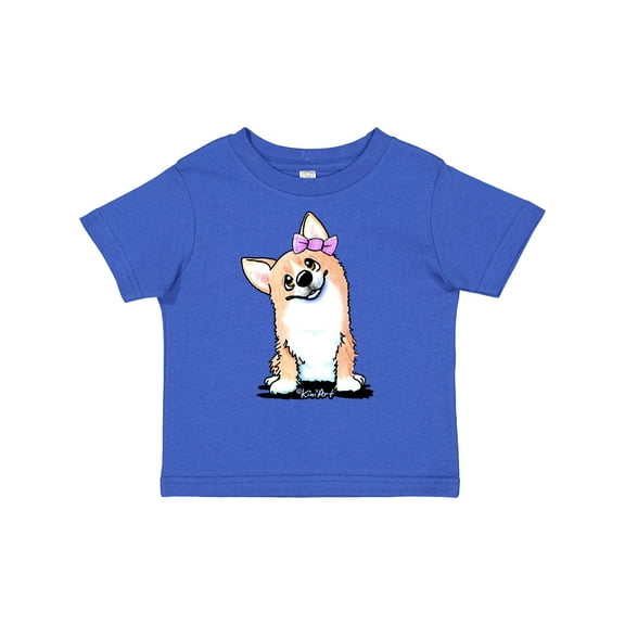 Inktastic Corgi Puppy Girl Boys or Girls Toddler T-Shirt