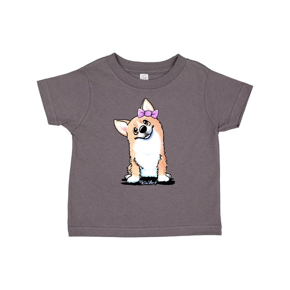Inktastic Corgi Puppy Girl Boys or Girls Toddler T-Shirt