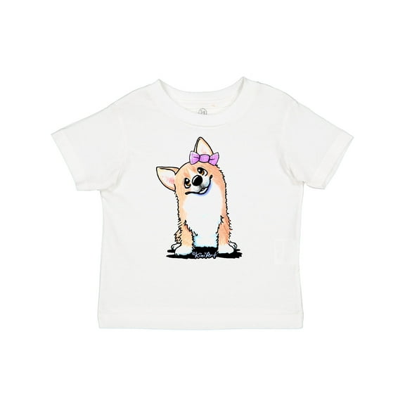Inktastic Corgi Puppy Girl Boys or Girls Toddler T-Shirt