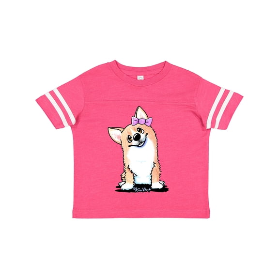 Inktastic Corgi Puppy Girl Boys or Girls Toddler T-Shirt