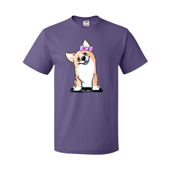 Inktastic Corgi Puppy Girl T-Shirt