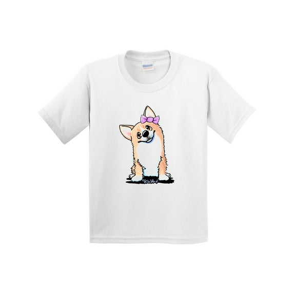 Inktastic Corgi Puppy Girl Youth T-Shirt