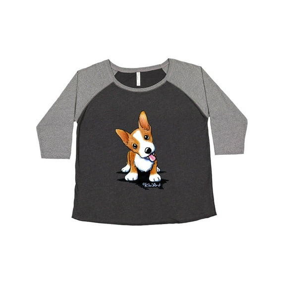Inktastic Corgi Puppy Women's Plus Size T-Shirt