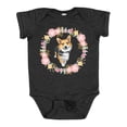 thumbnail image 1 of Inktastic Corgi Wreath for Dog Lovers Girls Baby Bodysuit, 1 of 5