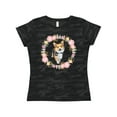 thumbnail image 1 of Inktastic Corgi Wreath for Dog Lovers Women's T-Shirt, 1 of 5