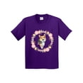 thumbnail image 1 of Inktastic Corgi Wreath for Dog Lovers Youth T-Shirt, 1 of 5