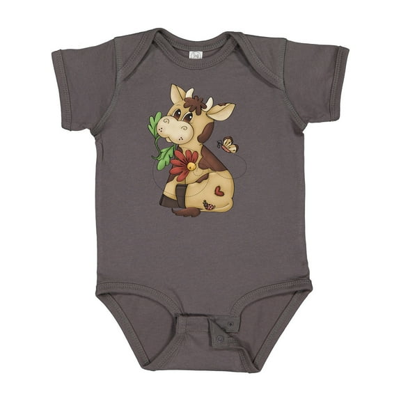 Inktastic Corky Cow Boys Baby Bodysuit