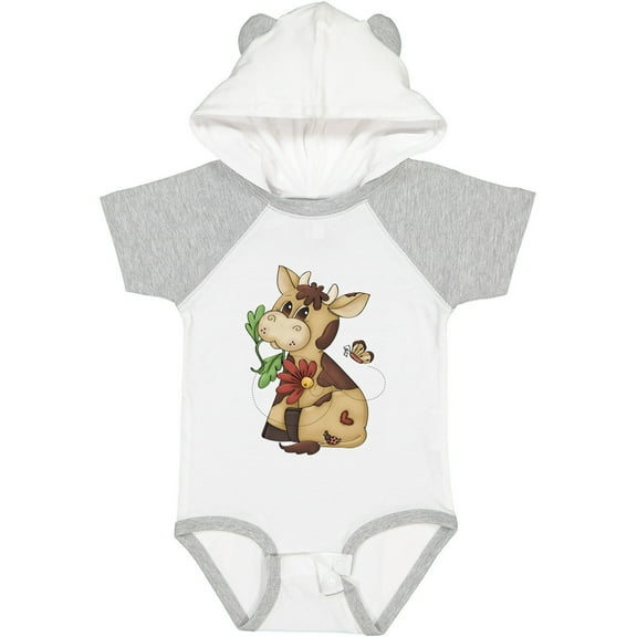 Inktastic Corky Cow Boys Baby Bodysuit