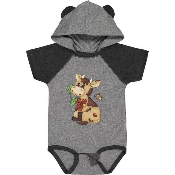 Inktastic Corky Cow Boys Baby Bodysuit