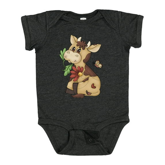 Inktastic Corky Cow Boys Baby Bodysuit