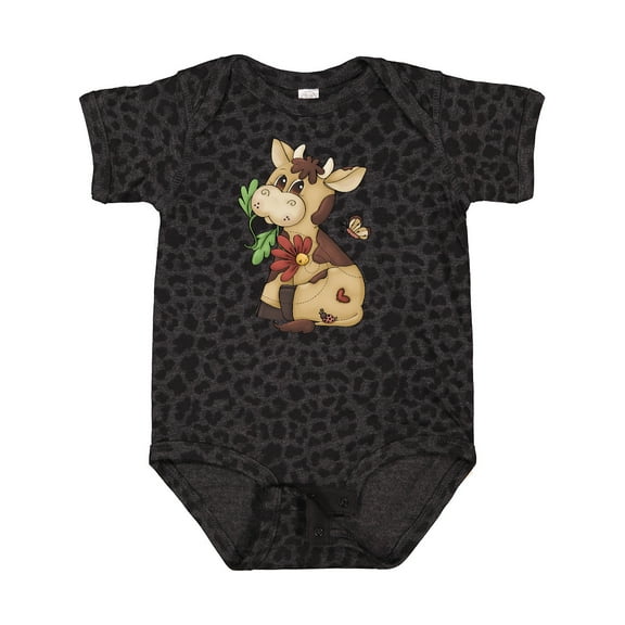 Inktastic Corky Cow Boys Baby Bodysuit